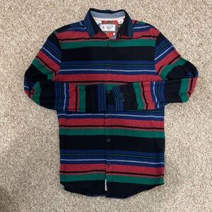 Original Penguin Multicolor Striped Button Down Shirt